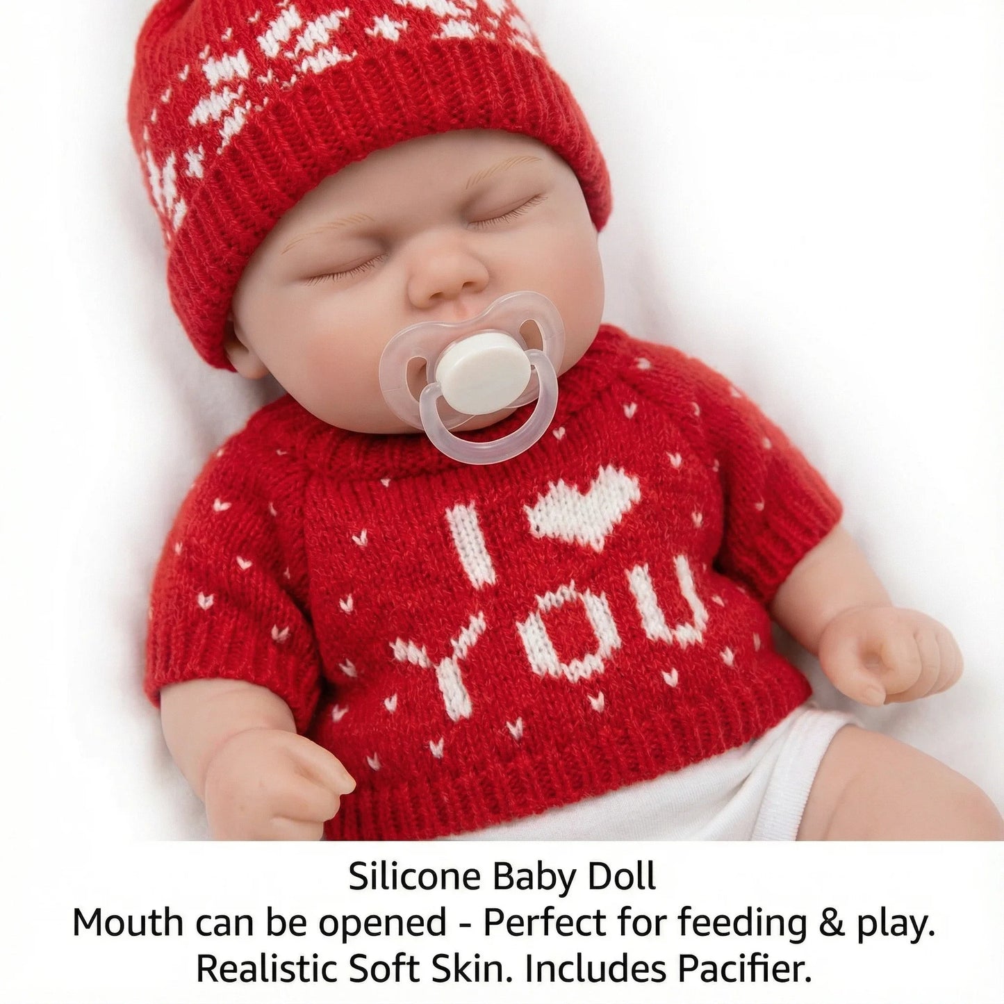 Pickle 12″ Solid Silicone Reborn Doll