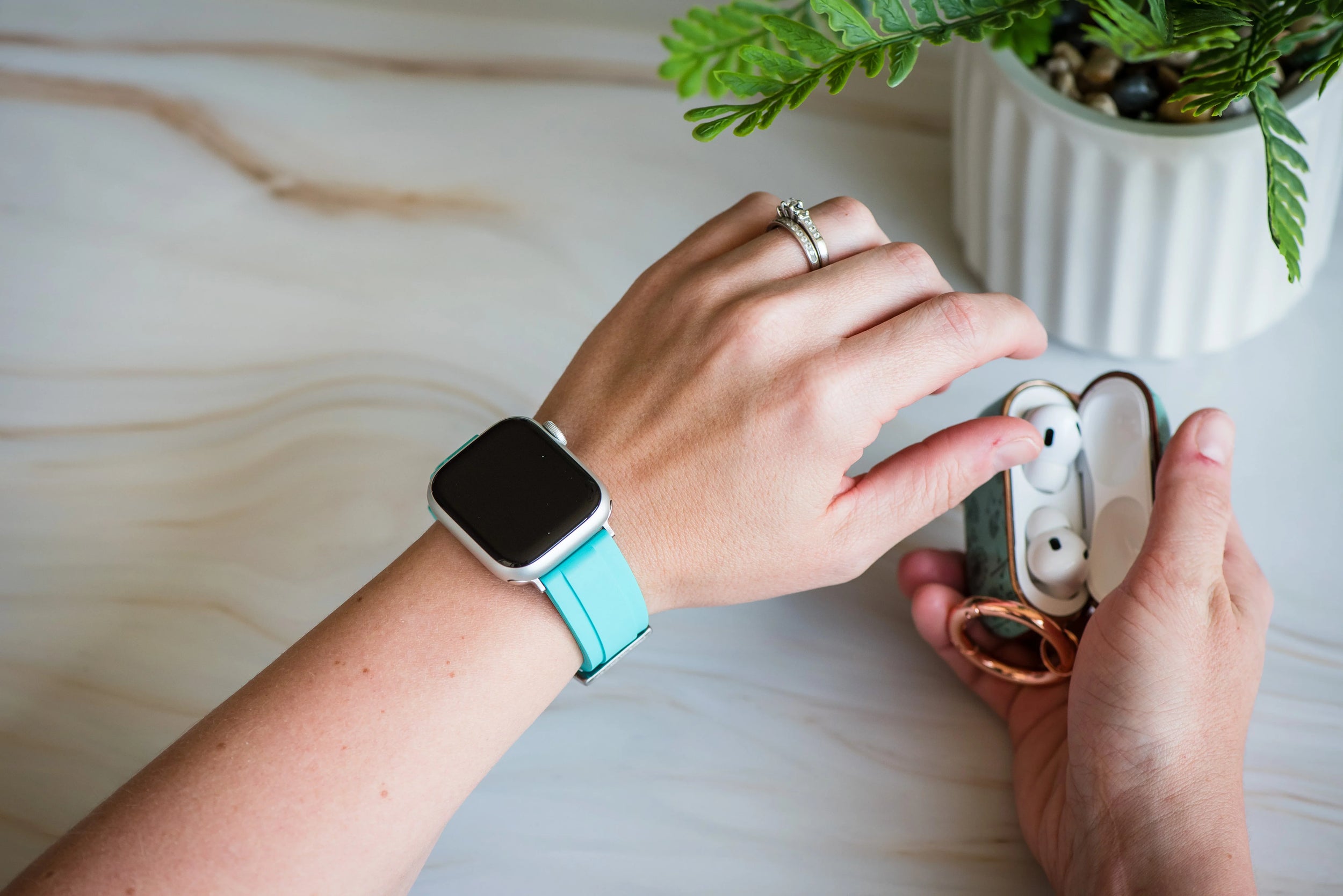 Ridge Rubber Bands For Apple Watch