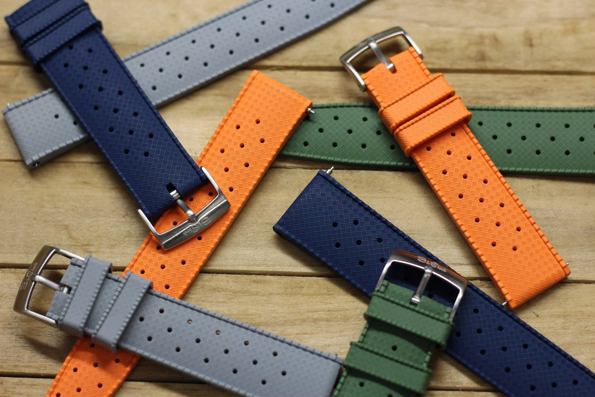 FKM Rubber Watch Bands