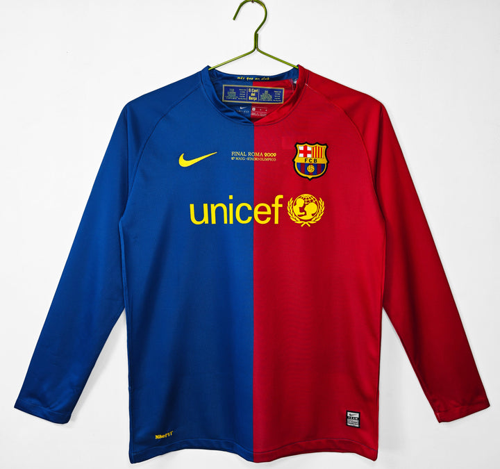 Barcelona 2008/09 Long Sleeve Home Shirt