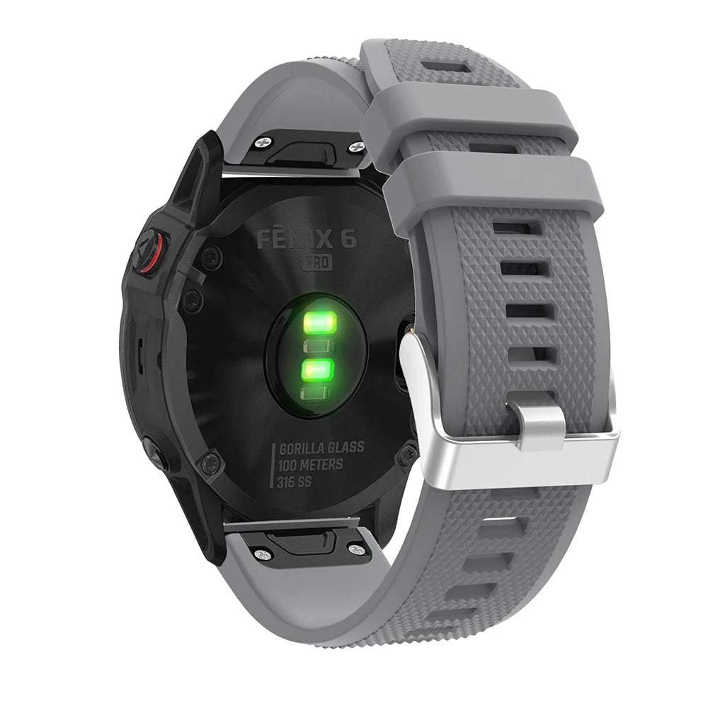 22mm Quick-Fit Silicone Strap – Garmin Fenix, EPIX & Tactix