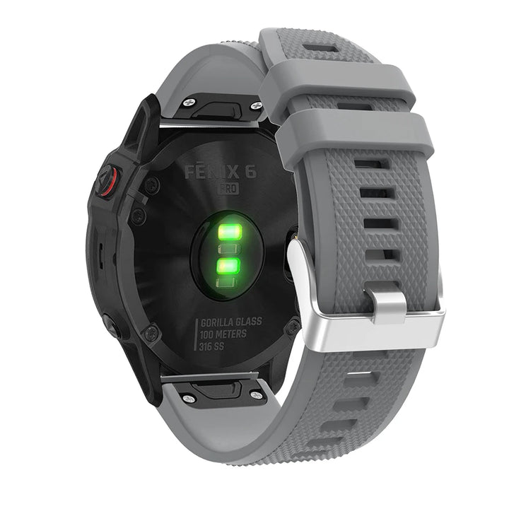 22mm Quick-Fit Silicone Strap – Garmin Fenix, EPIX & Tactix