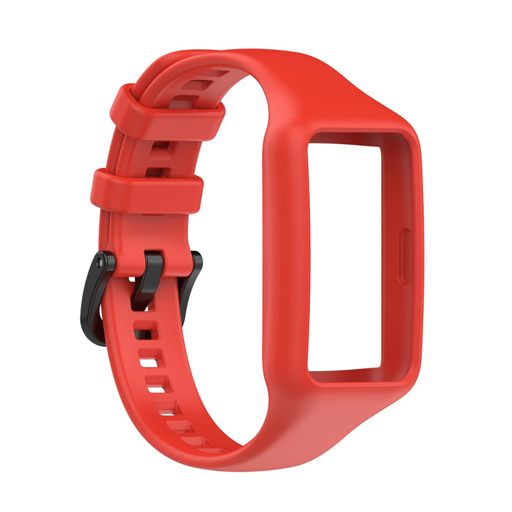 Silicone Strap with Case for Huawei Band 6/7 & Honor Band 6/7