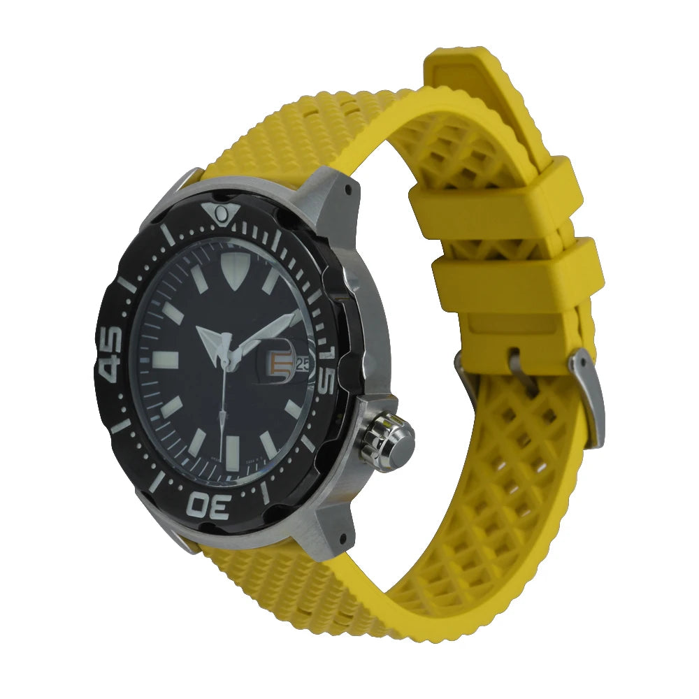 Quick Release FKM Fluorine Rubber Watch Strap – Waterproof 20/22mm