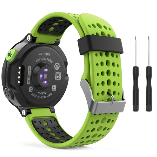 Silicone Watch Strap for Garmin Forerunner Series with Removal Tool