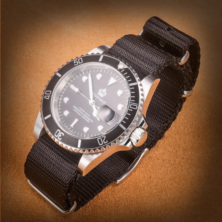 Military Nylon One-Piece Watch Band – 18/20/22/24mm