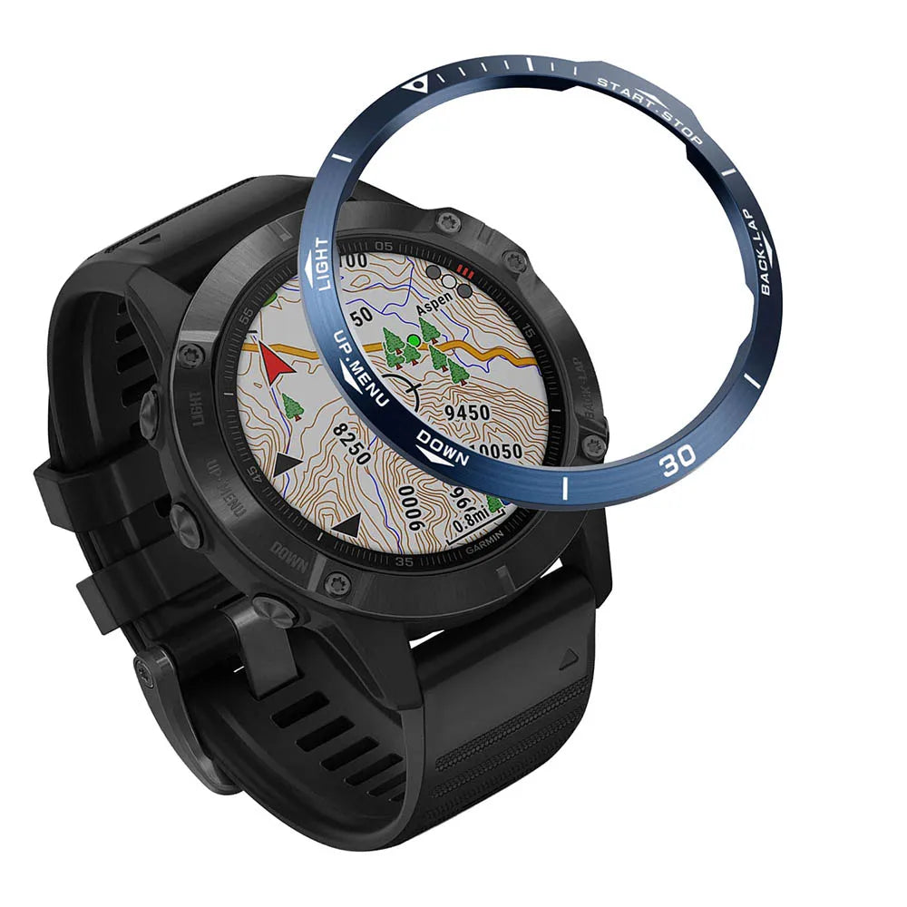 Metal Bezel Ring for Garmin Fenix 6X Pro/Sapphire
