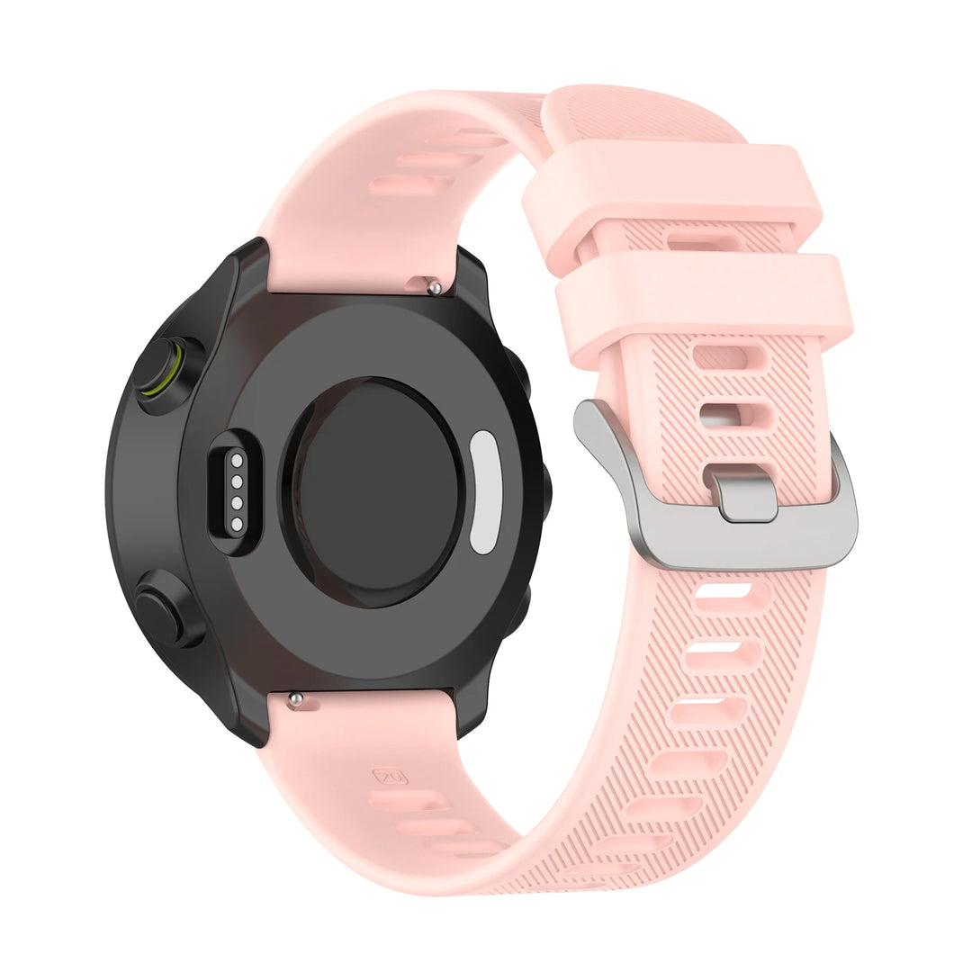 20mm Silicone Watch Strap for Garmin Forerunner, Vivoactive & Venu