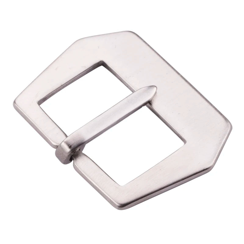 316L Stainless Steel Watch Buckle – Brushed Clasp, 18–26mm
