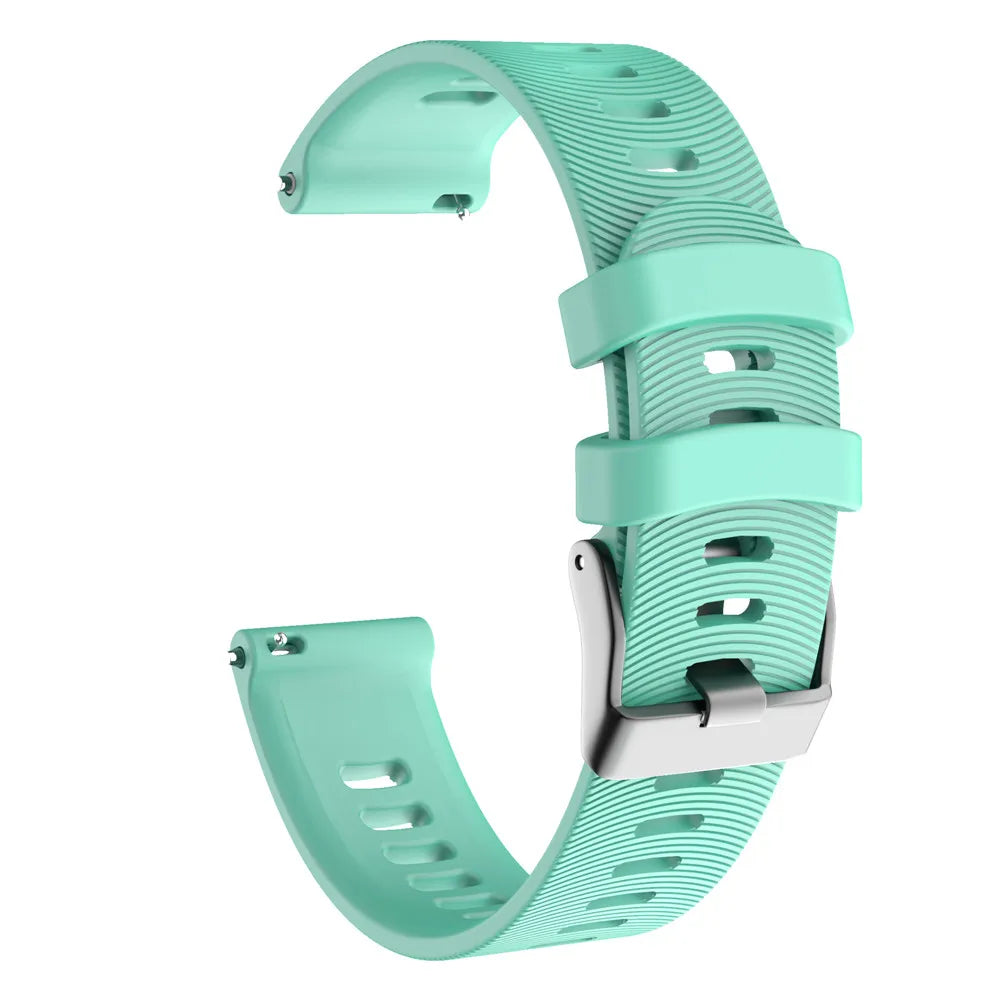 20mm Silicone Watch Strap for Garmin Forerunner & Venu Series