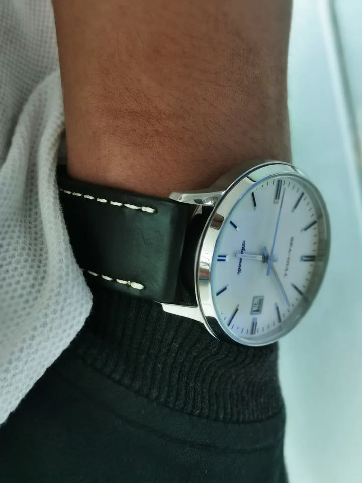 High Quality Horween Genuine Leather Straps Brown Soft Wrap Handmade Cowhide Watch Bands 18mm 20mm 22mm