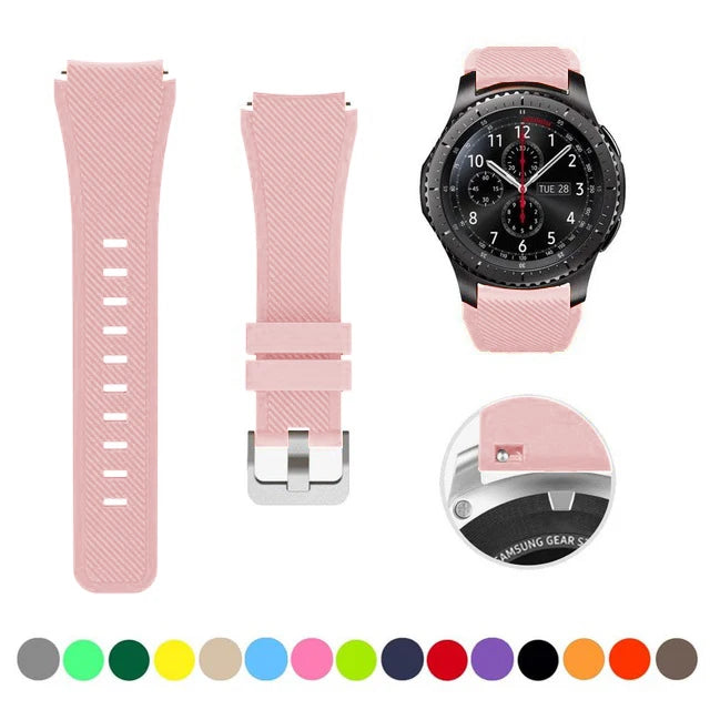 Universal Silicone Watch Band 20/22mm