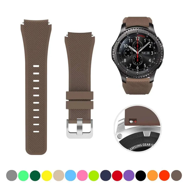 Universal Silicone Watch Band 20/22mm