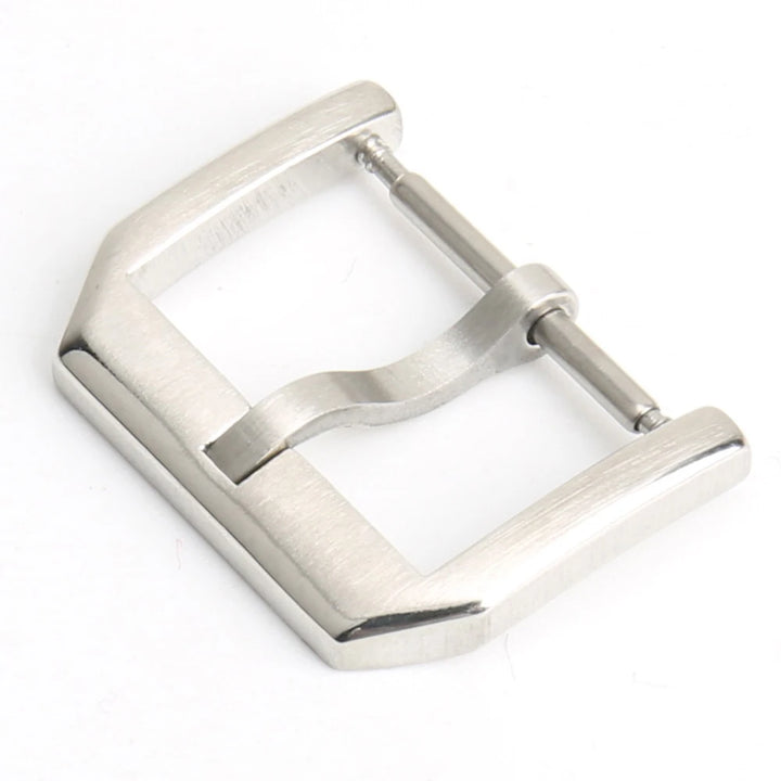 MAIKES Stainless Steel Watch Clasp 16mm 18mm 20mm 22mm Black Rose Gold Watch Buckle For Leather Watch Band