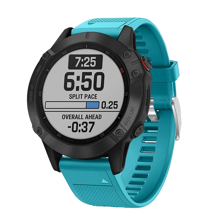 22mm Quick-Fit Silicone Strap – Garmin Fenix, EPIX & Tactix