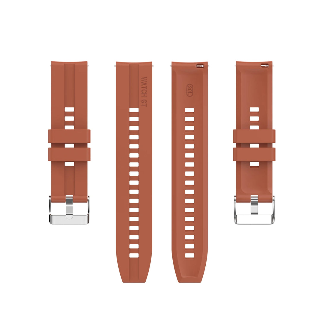 22mm Silicone Watch Strap for Huawei GT2 Pro, GT3 & Honor Magic 2 – 46mm