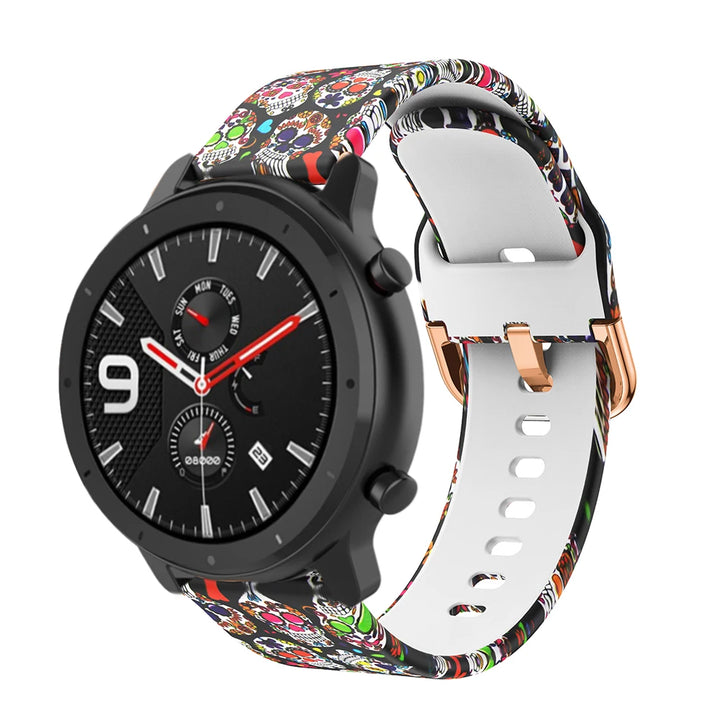 Silicone Watch Strap – 20/22mm for Huawei GT2/GT3 & Garmin Forerunner