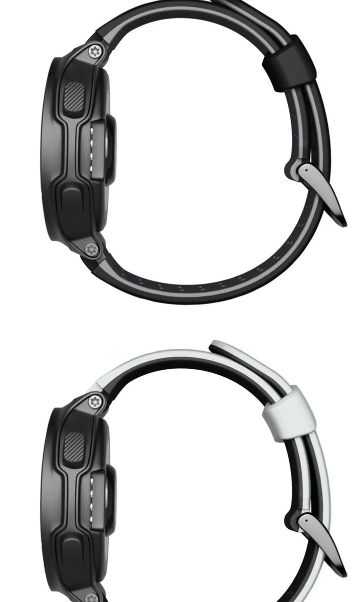 22mm Silicone Watch Strap for Garmin Forerunner 230/235/620/630/735XT