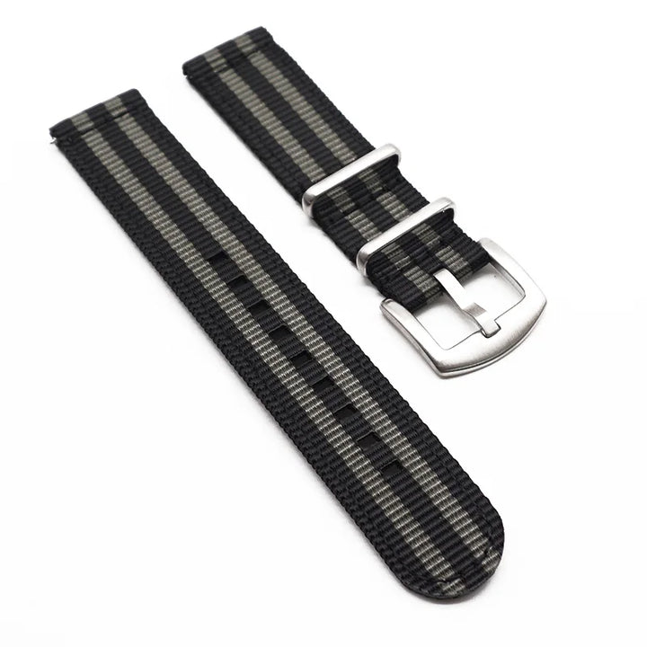NATOBELT Nylon Sailcloth Strap 18mm 20mm 22mm Spring Military Quick Release Watchband For Watch Accessories Replacement Bracelet