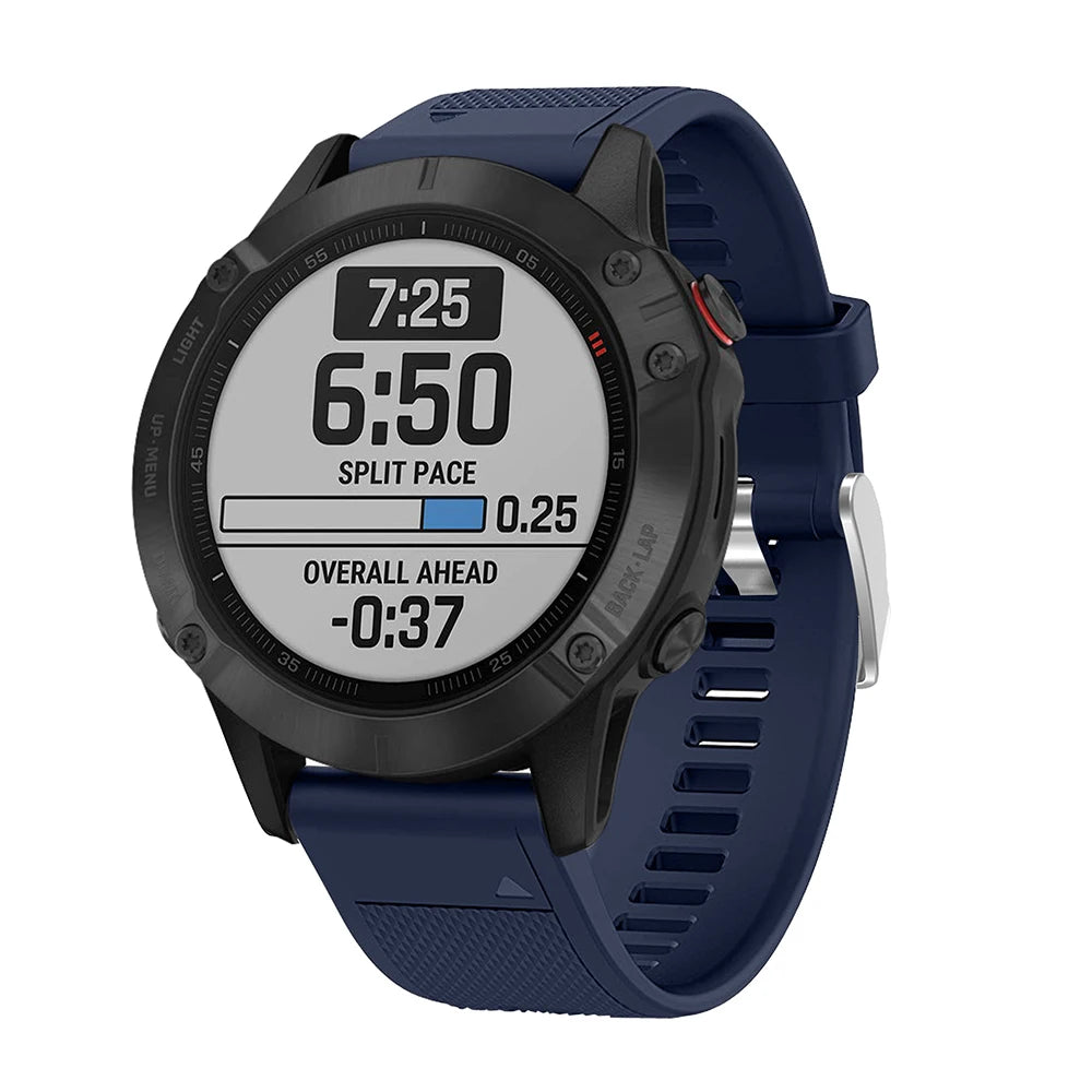22mm Quick-Fit Silicone Strap – Garmin Fenix, EPIX & Tactix