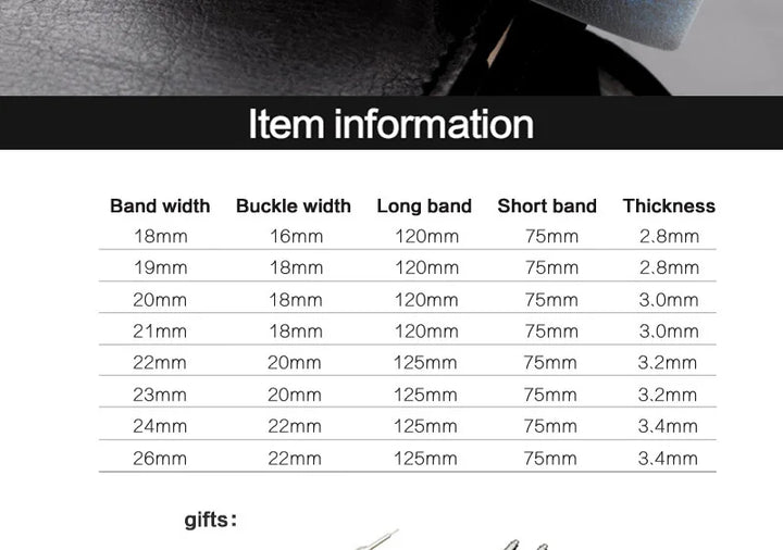 Handmade Vintage Leather Watch Strap 18–24mm – MAIKES