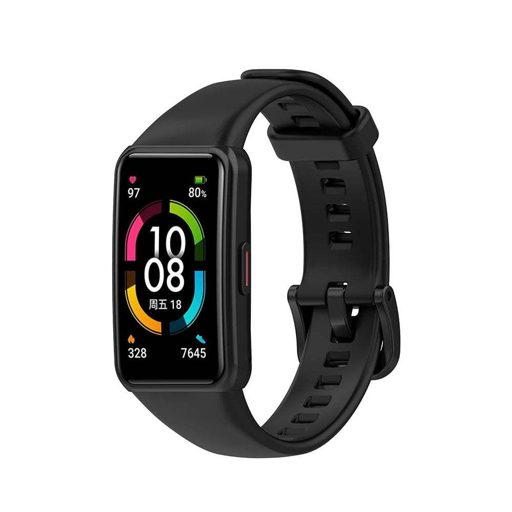Silicone Strap for Huawei Band 6 Pro & Honor Band 6/7