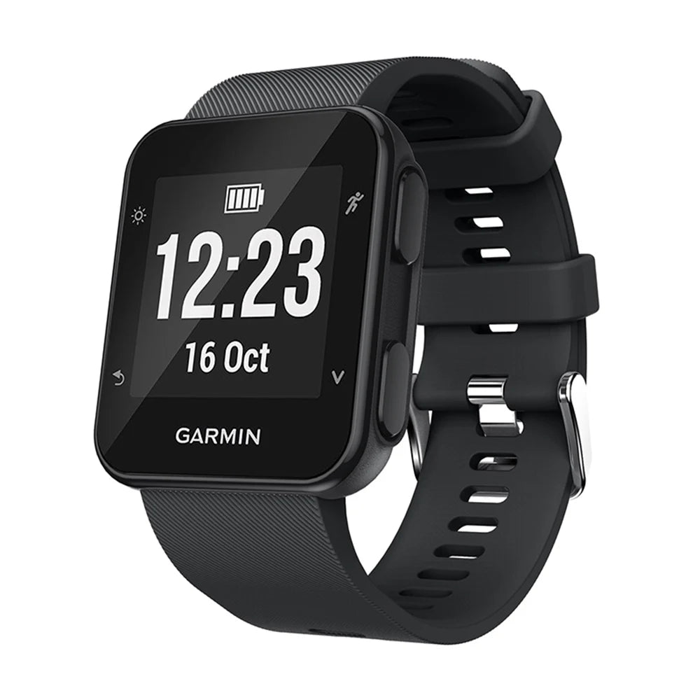 Silicone Watch Strap for Garmin Forerunner 35 – Replacement Band