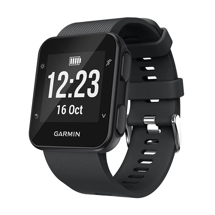 Silicone Watch Strap for Garmin Forerunner 35 – Replacement Band