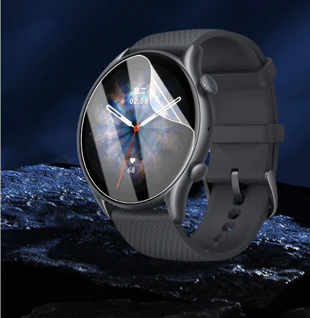 4-Pack Hydrogel Screen Protector for Amazfit GTR 3 Pro & GTS 3