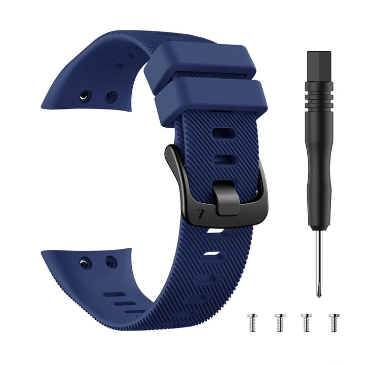 Silicone Watch Strap for Garmin Forerunner 45/45S & Swim 2