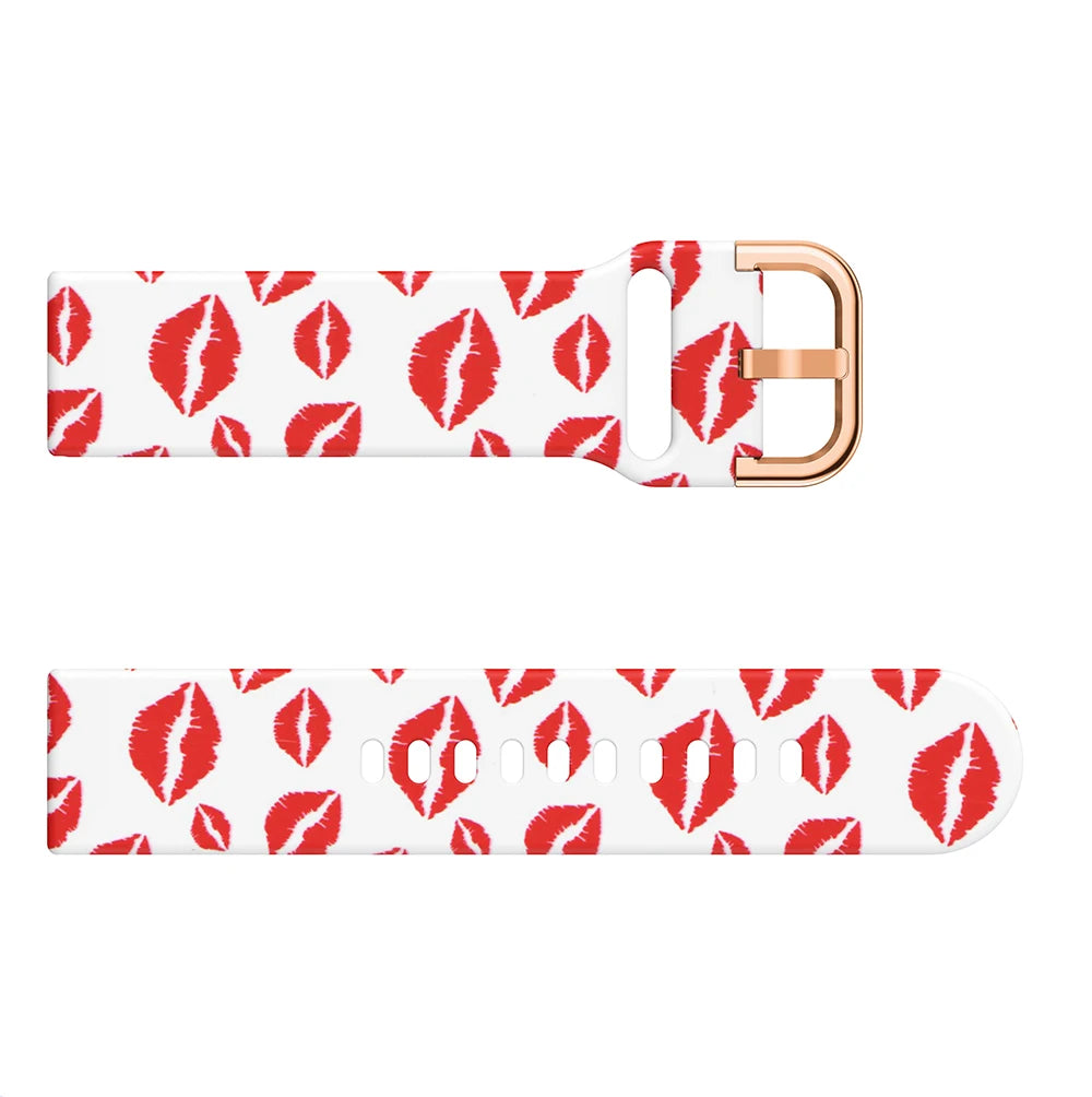 Silicone Watch Strap – 20/22mm for Huawei GT2/GT3 & Garmin Forerunner