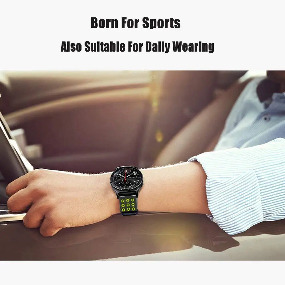 20mm/22mm Silicone band For Amazfit GTS 4/3/2/2e/2 4 Mini GTR 4/2/3 Pro/47mm/stratos 3 Watch Bracelet correa Amazfit bip 6 strap