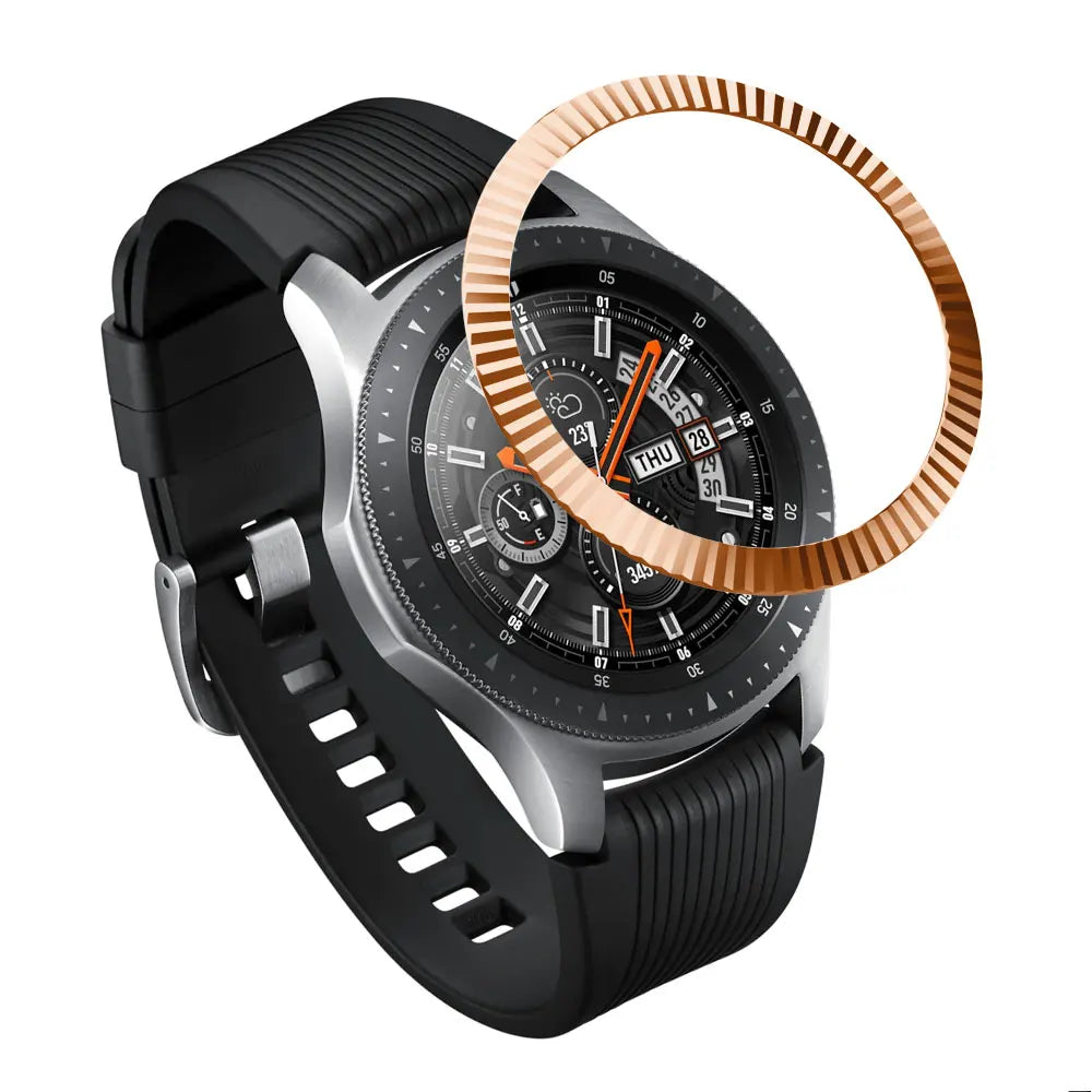Stainless Steel Bezel Ring for Huawei Watch GT2 46mm & Samsung Galaxy Watch 46mm/Gear S3