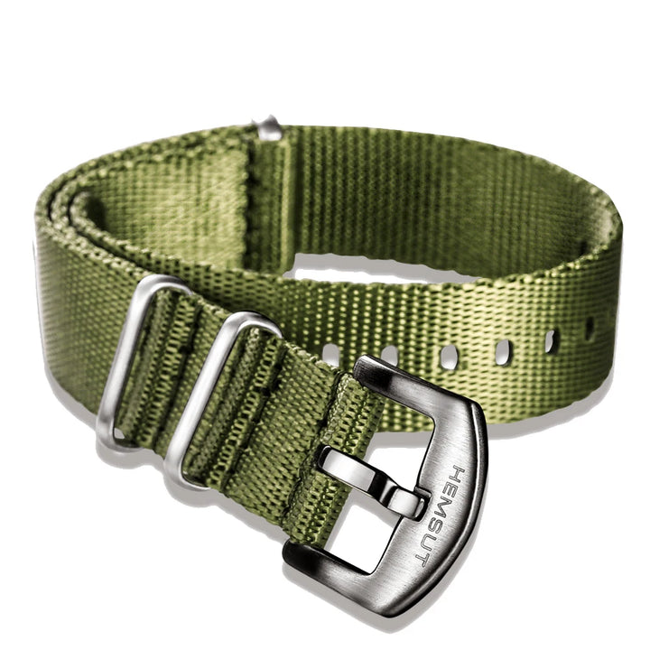 One-Piece Nylon Military Watch Band (18-22mm)