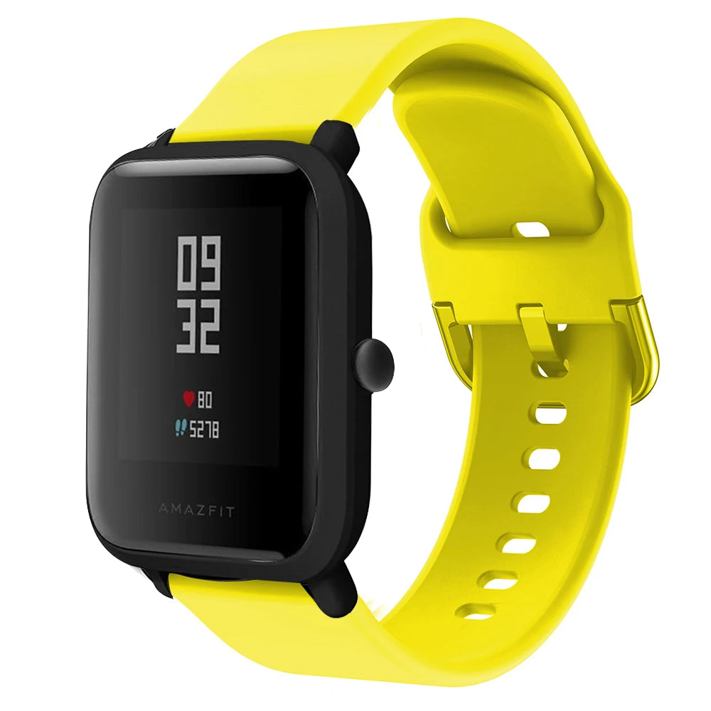 20mm Silicone Strap for Amazfit Bip & GTS Series