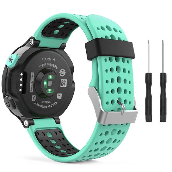 Silicone Watch Strap for Garmin Forerunner Series with Removal Tool