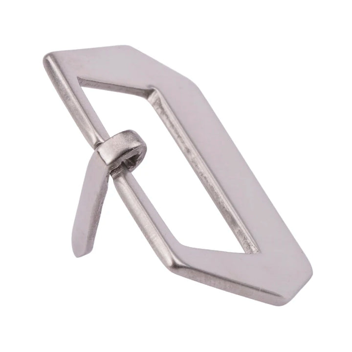 316L Stainless Steel Watch Buckle – Brushed Clasp, 18–26mm