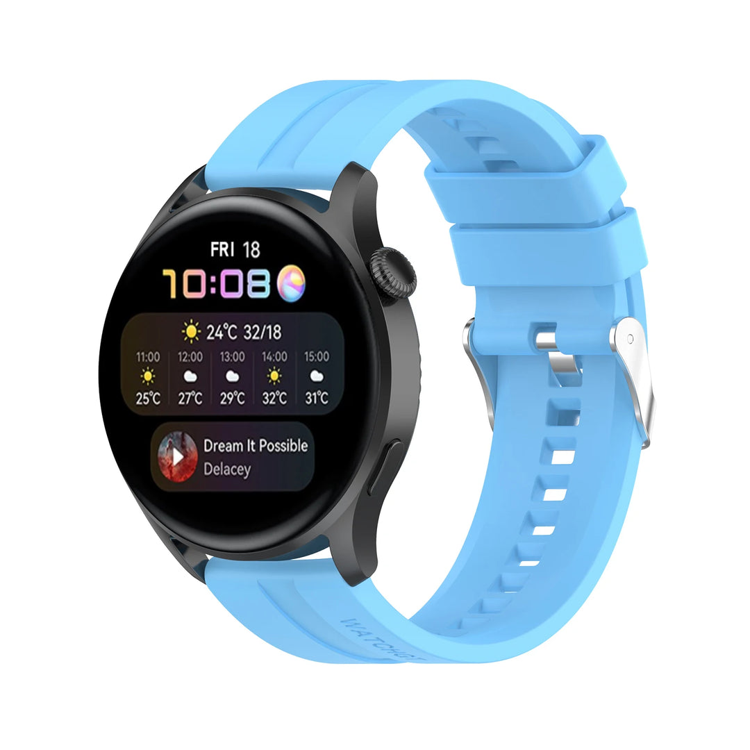 22mm Silicone Watch Strap for Huawei GT2 Pro, GT3 & Honor Magic 2 – 46mm
