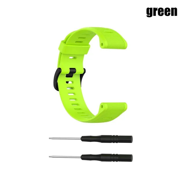 22mm Soft Silicone Strap for Garmin Forerunner & Fenix Series