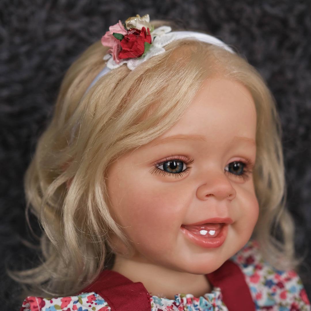 Reborn Yannik Doll 55CM Full Body Vinyl Hand-Painted Details Visible Veins 3D Lifelike Skin Tone NPK Genesis Paint Doll