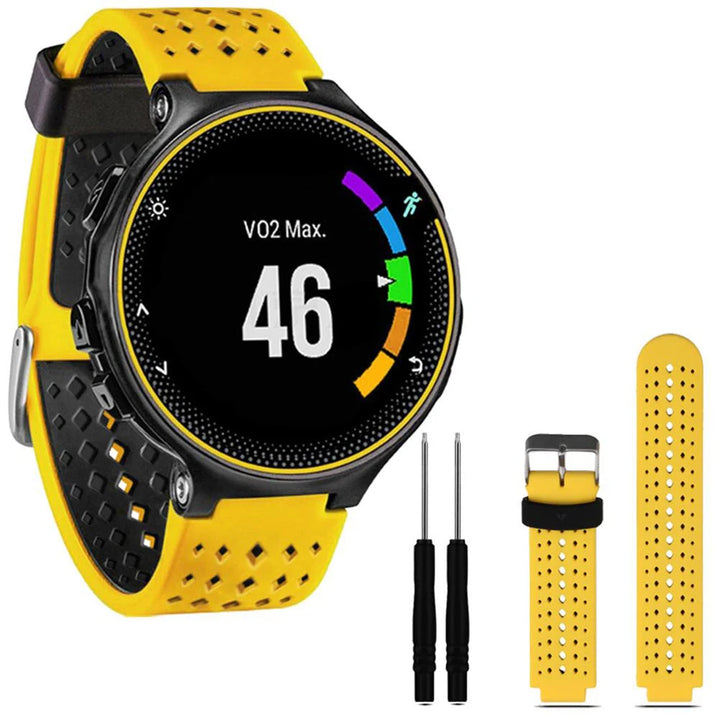 Silicone Replacement Strap for Garmin Forerunner 235/220/230/620/630/735XT