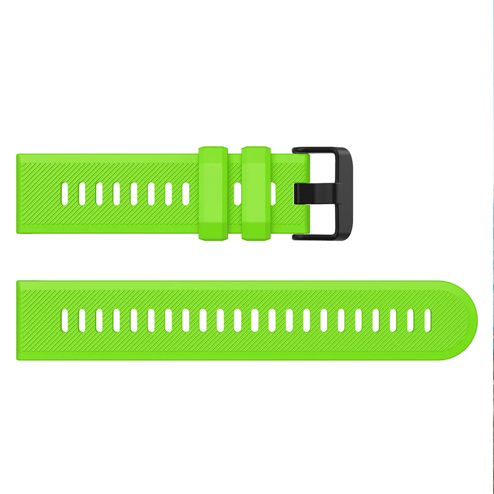 22mm Silicone Watch Strap for Garmin Forerunner 745