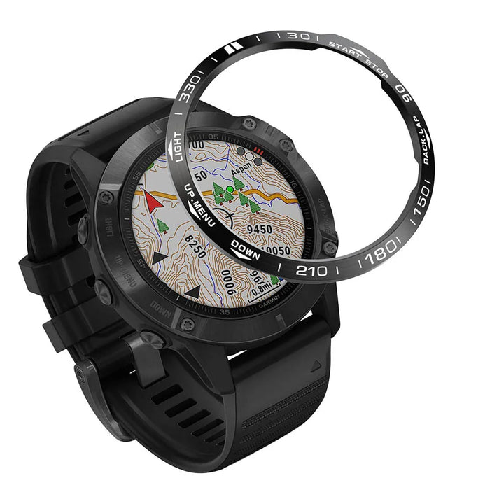 Metal Bezel Ring for Garmin Fenix 6X Pro/Sapphire