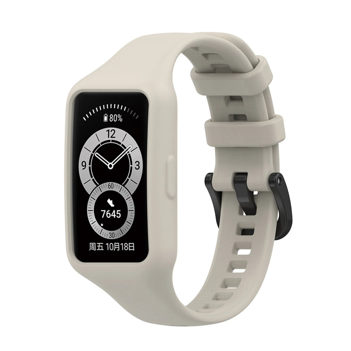 Silicone Strap with Case for Huawei Band 6/7 & Honor Band 6/7