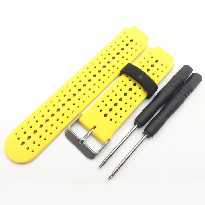 Silicone Replacement Strap for Garmin Forerunner 235/220/230/620/630/735XT