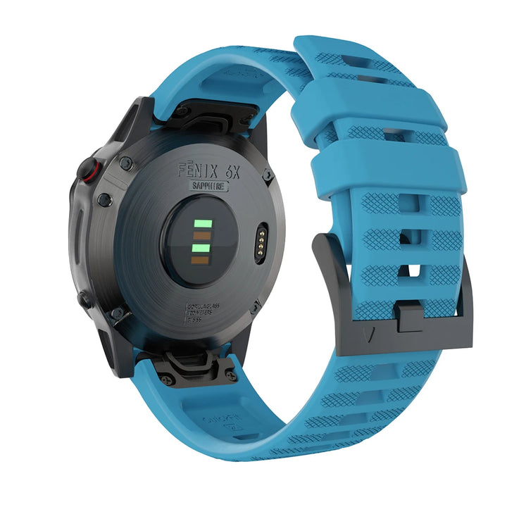 Quick-Fit Silicone Watch Strap – 22–26mm for Garmin Fenix & Epix