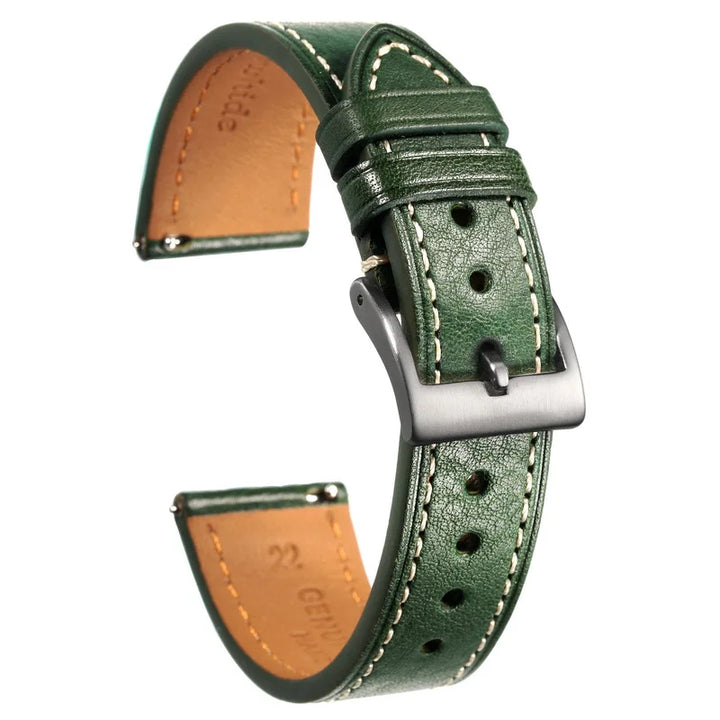HEMSUT Handmade Italian Cowhide Leather Watch Strap 18-22mm