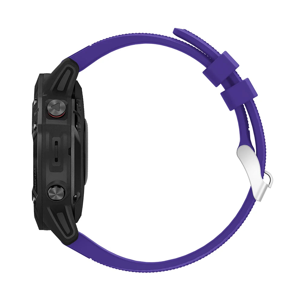 22mm Quick-Fit Silicone Strap – Garmin Fenix, EPIX & Tactix