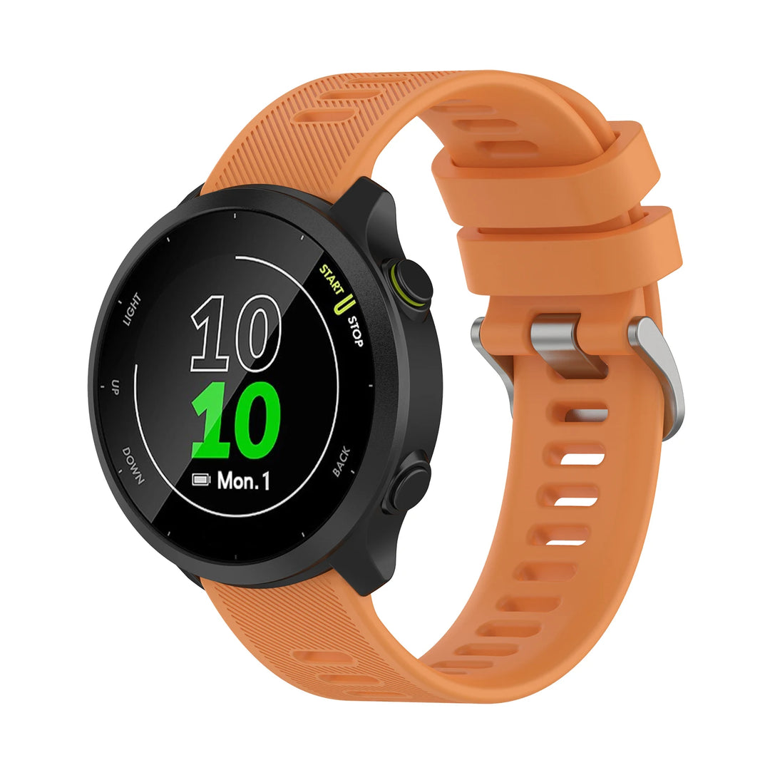 20mm Silicone Watch Strap for Garmin Forerunner, Vivoactive & Venu