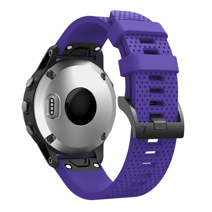 20mm Quick-Release Silicone Strap for Garmin Fenix 5S/6S/7S